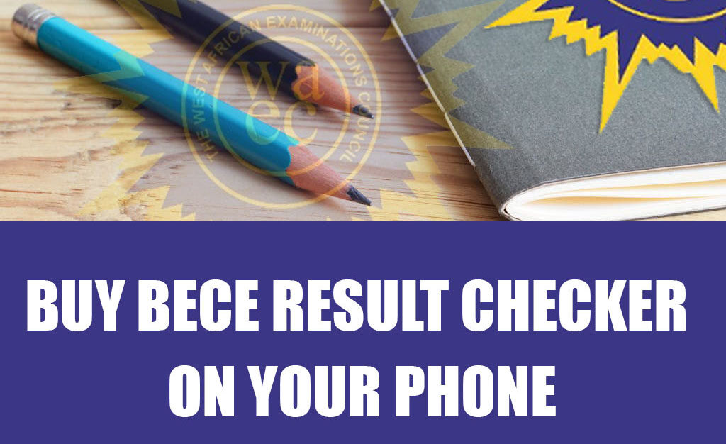 Buy BECE result checker on phone