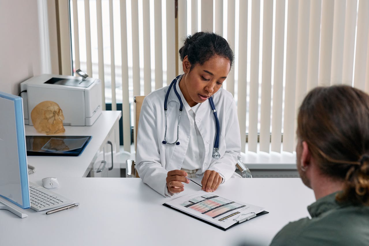 A health worker