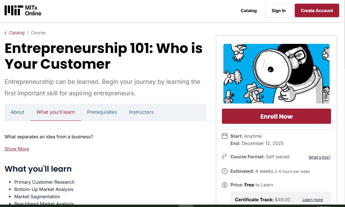 entrepreneurship who is your customer